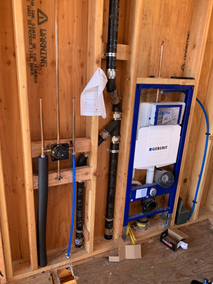 Bathroom Remodel & In-Wall Rough-In in Los Angeles